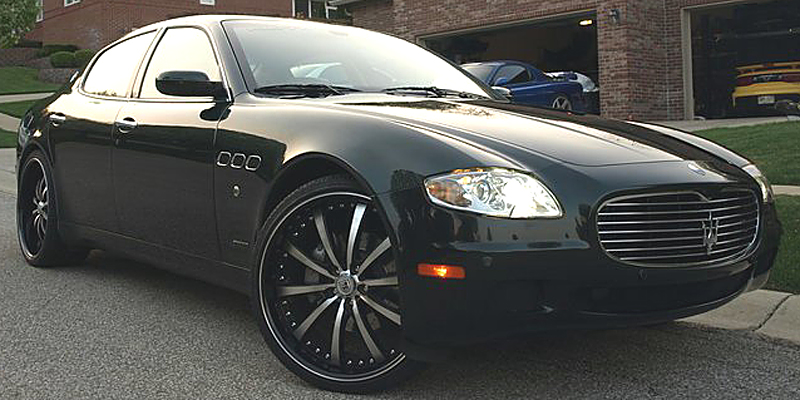 Fälgar Lexani LSS10, fram 9x22 ET35, bak 10.5x22 ET25, Maserati Quatroporte