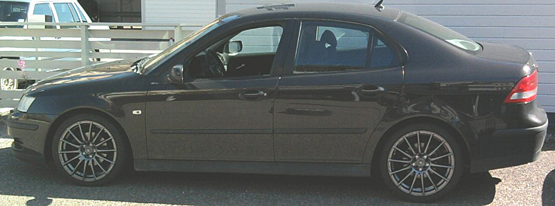 Fälgar WOLFRACE Pro Lite Gun Metal 225/40 R18, SAAB 9-3 2004