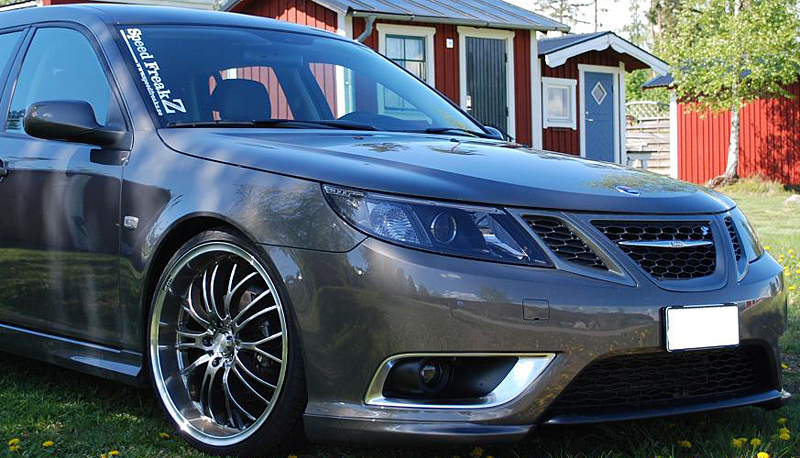 Fälgar Nitro Oxide och 225/30 R20, SAAB 9-3 Vector 2008