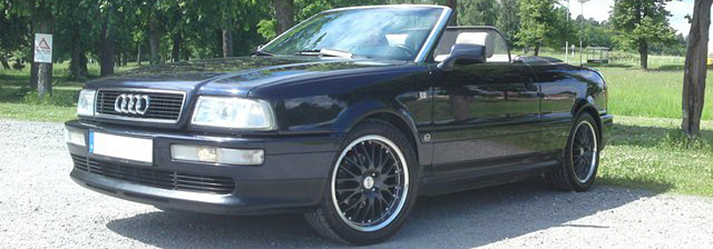 Fälgar Fälgar (alufälgar) Dotz Roadster med sommardäck 225/45 R17, Audi 80 1996