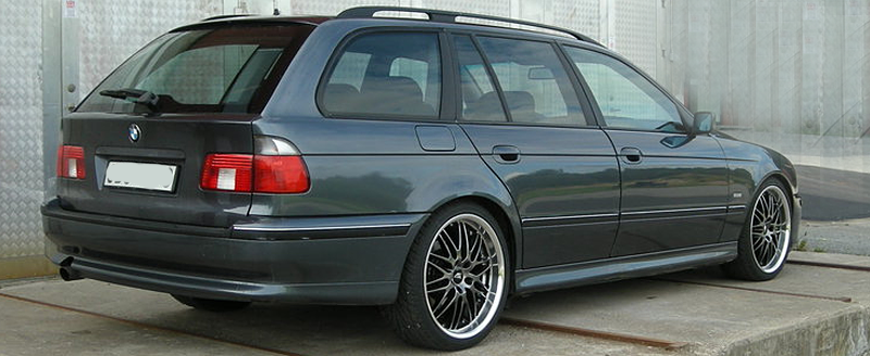 Fälgar Zero Munchen Antracit och 235/35 R19, BMW 528 1997