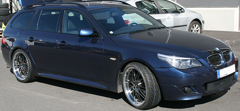 Fälgar 20-tum Zero Munchen Antracit, fram 9x20 med 245/35 R20, bak 10x20 med 275/30 R20, BMW 535 2008 M-sport