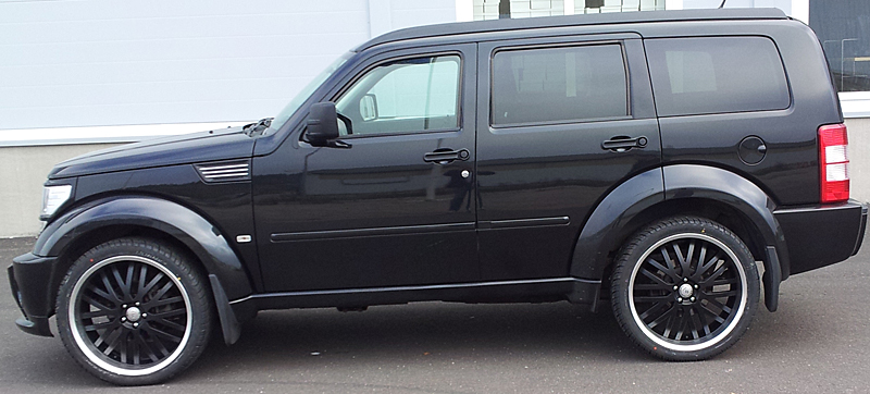 Fälgar Zerooq Razor & 265/35 R22, Dodge Nitro 2007 4.0 R/T