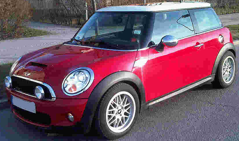 Fälgar Zero Mesh och 195/55 R16, Mini Cooper S 2009