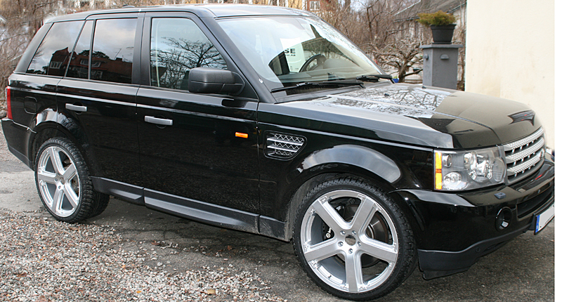 Fälgar Nokian H5 Dubbdäck 285/30 R22, Range Rover Sport 2010 Brembobromsar och fälgar Fox Vipe