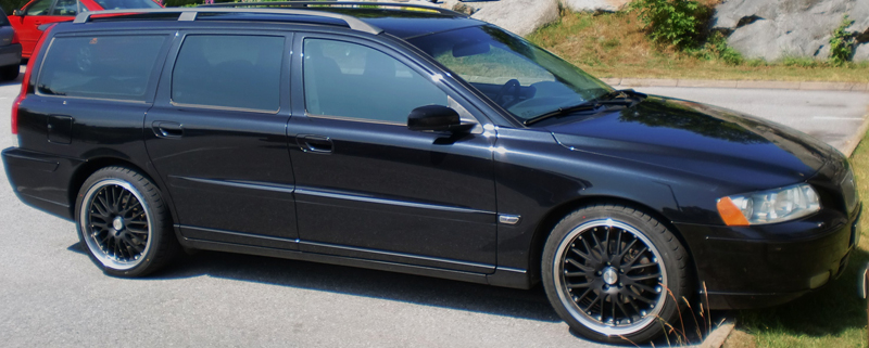 Fälgar Dotz Roadster med 225/40 R18, Volvo V70 2006