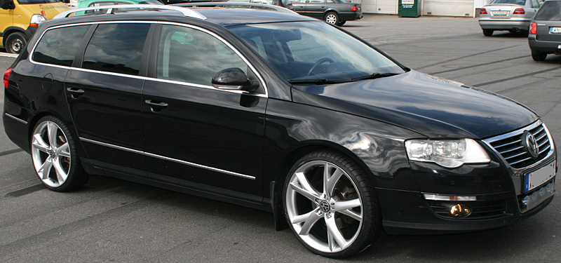 Fälgar Aluworx TT Brilliant Silver och 225/30/20, VW Passat 2008