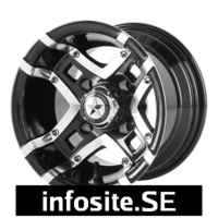 Fälgar Statusfälgar FA123 Gloss Black Machined