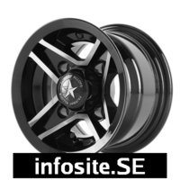 Fälgar Statusfälgar FA127 Gloss Black Machined