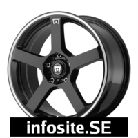 Fälgar Statusfälgar MR116 Gloss Black Machined Flange