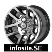 Fälgar Statusfälgar FA121 Machined Gloss Black