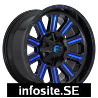 Fälgar Statusfälgar FC646 GLOSS BLACK BLUE TINTED CLEAR