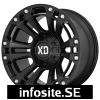 Fälgar Statusfälgar XD851 Satin Black