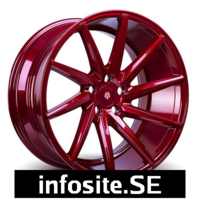 Fälgar Däckline Imaz Wheels IM5R Candy Red