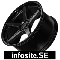 Fälgar Däckline Imaz Wheels FF660 BLACK BL-LIP