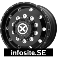 Fälgar Statusfälgar AO400 Gloss Black Milled - Front