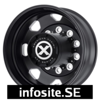 Fälgar Statusfälgar AO401 Satin Black Milled - Rear