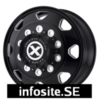 Fälgar Statusfälgar AO401 Satin Black Milled - Front