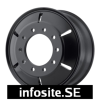 Fälgar Statusfälgar AO403 Satin Black Milled - Inner