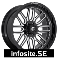 Fälgar Statusfälgar D662 IGNITE GLOSS BLACK MILLED