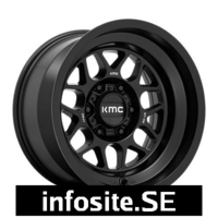 Fälgar Statusfälgar KM725 TERRA SATIN BLACK