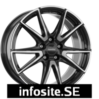 Fälgar Ronal SL6 Vettore JET BLACK FRONT CUT