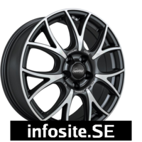 Fälgar Ronal SL5 Vincitore JET BLACK MATT FRONT CUT