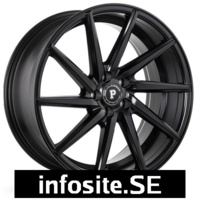 Fälgar Platinum wheels Platinum P5 Left (UJ) Matt Black