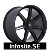 Fälgar Statusfälgar FRA GLOSS BLACK W/ M-BLACK SPOKES