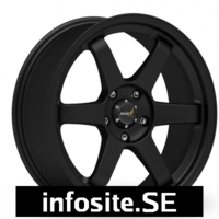 Fälgar Inovit ST16 Black Satin